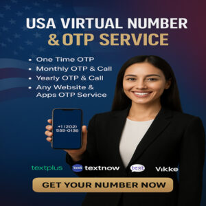 𝐔𝐒𝐀 𝐕𝐢𝐫𝐭𝐮𝐚𝐥 𝐍𝐮𝐦𝐛𝐞𝐫 & 𝐎𝐓𝐏 𝐒𝐞𝐫𝐯𝐢𝐜𝐞